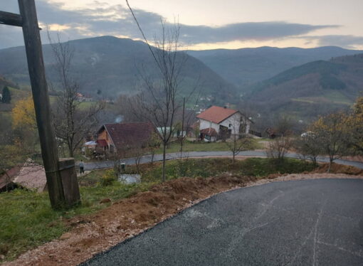 Završeno asfaltiranje dijela puta u mjestu  Filipovići