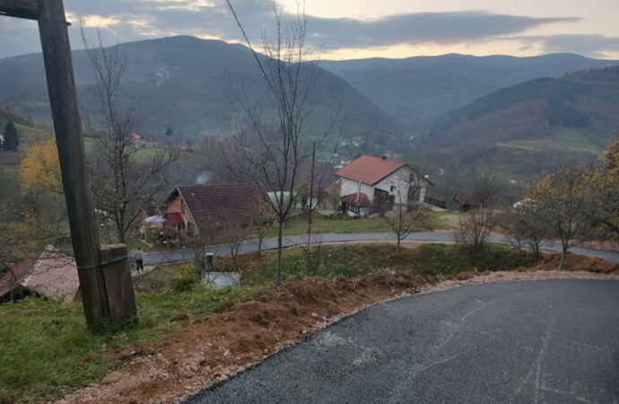 Završeno asfaltiranje dijela puta u mjestu  Filipovići